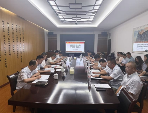 北辰電氣集團(tuán)黨總支開(kāi)展“講政治講大局守規(guī)矩守底線(xiàn)”主題黨日活動(dòng)?